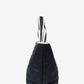 Chanel™ 2023 Navy Raffia Calfskin Coco Maxi Beach Shopping Tote With Pouch