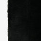 Saint Laurent Black Faux Fur Scarf