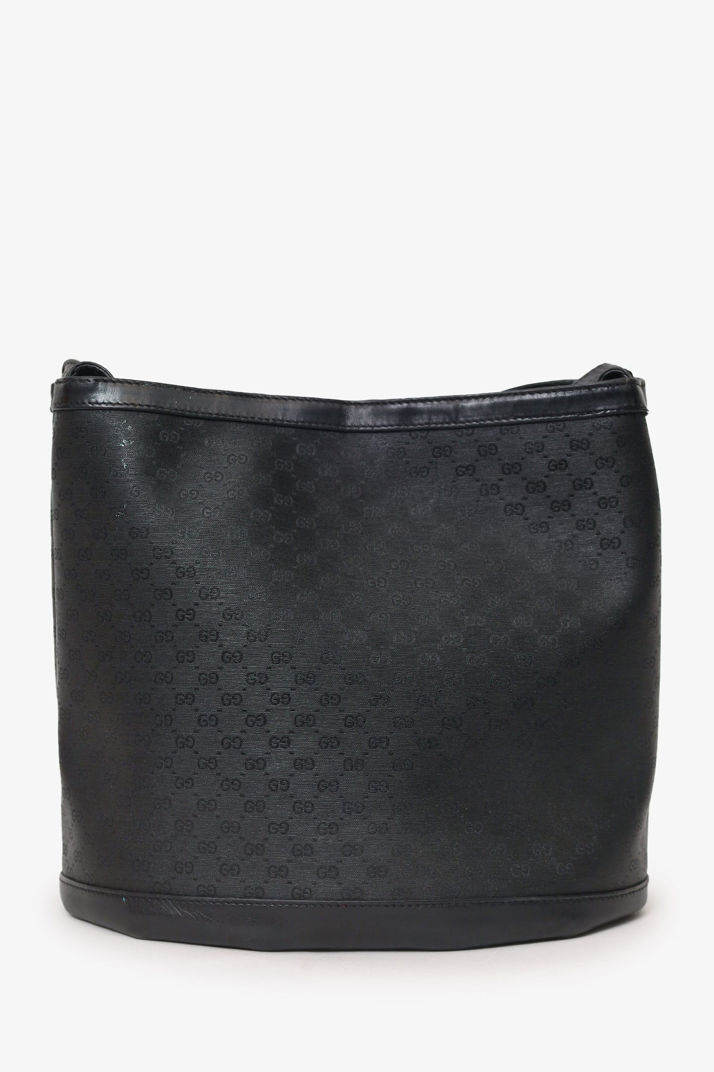 Gucci Black Micro GG Canvas Bag