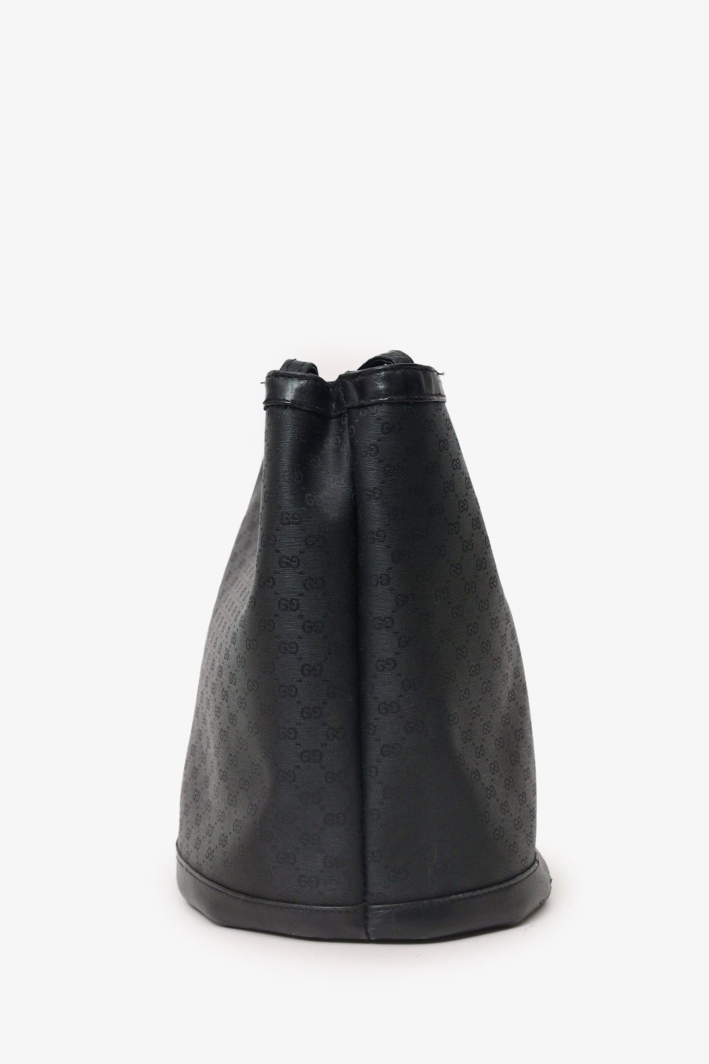Gucci Black Micro GG Canvas Bag