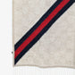 Gucci Beige Wool/Angora Monogram Web Fringe Scarf