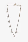 Saint Laurent Crystal Star Collar Necklace
