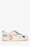 Chanel™ X Pharrell Canvas Printed Low Top Sneakers Size 37