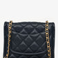 Chanel™ 2021 Navy Quilted Caviar Mini Sweet Classic Flap Bag