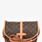 Louis Vuitton 2001 Brown Canvas/Leather Monogram Saumur Crossbody