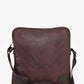 Gucci Burgundy Leather Guccissima Messenger Crossbody