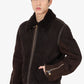 Louis Vuitton Shearling Sheepskin B3 Mouton Jacket Size 54 Mens