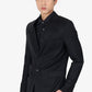 Christian Dior Black Wool Single Breasted Blazer With Buttoned Strap Size 46 Mens