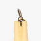 Louis Vuitton Pale Yellow Grained Leather Python Trim Mini Capucines Top Handle with Strap