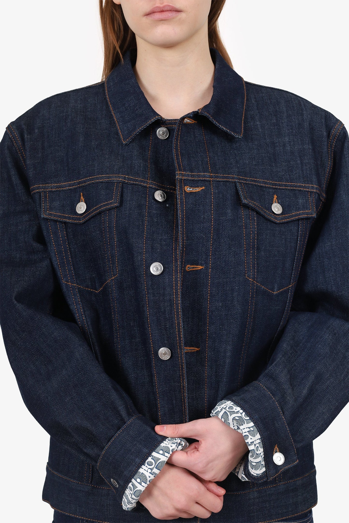 Dior Dark Denim Jacket Size 54 Mens