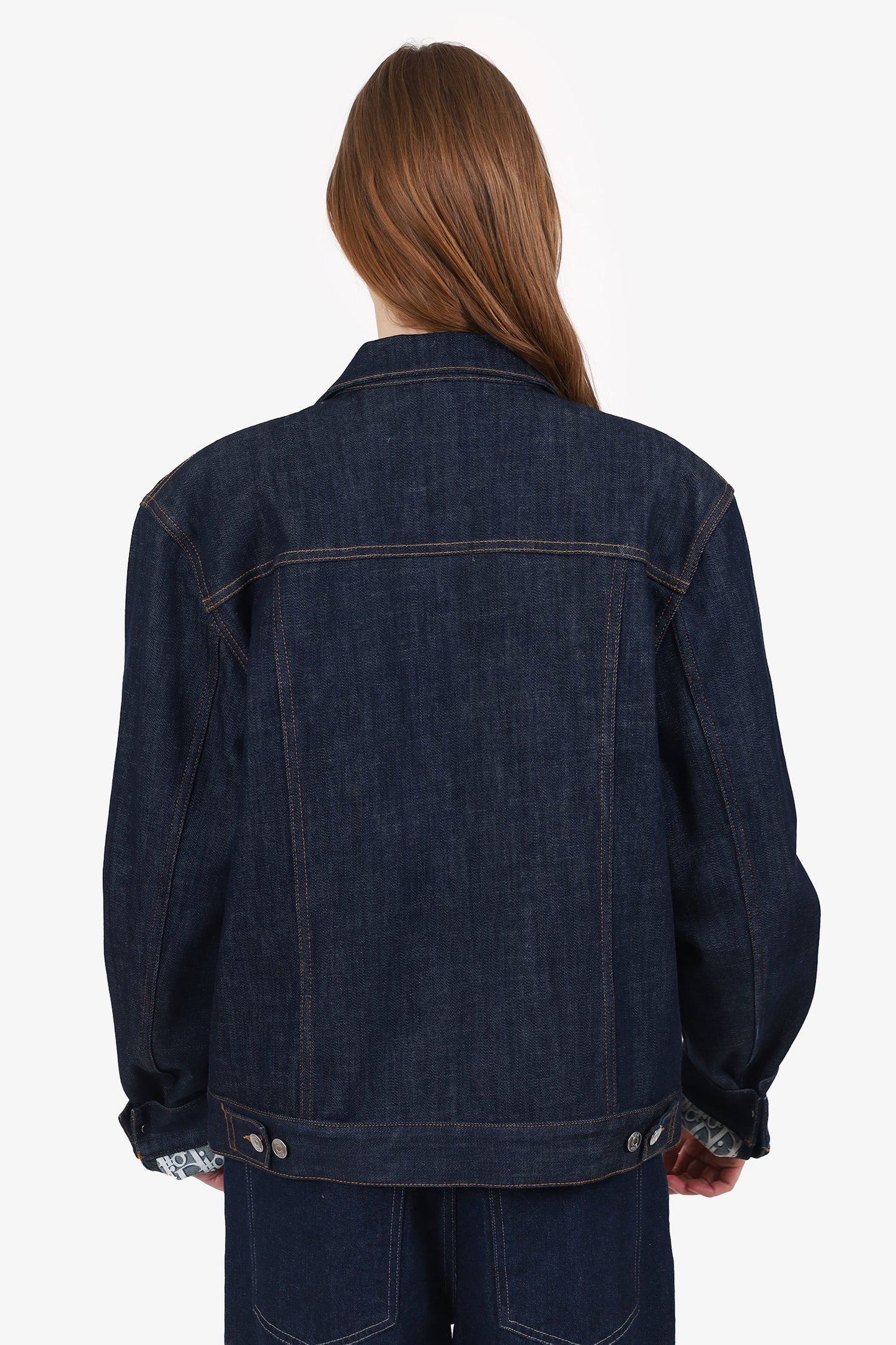 Dior Dark Denim Jacket Size 54 Mens