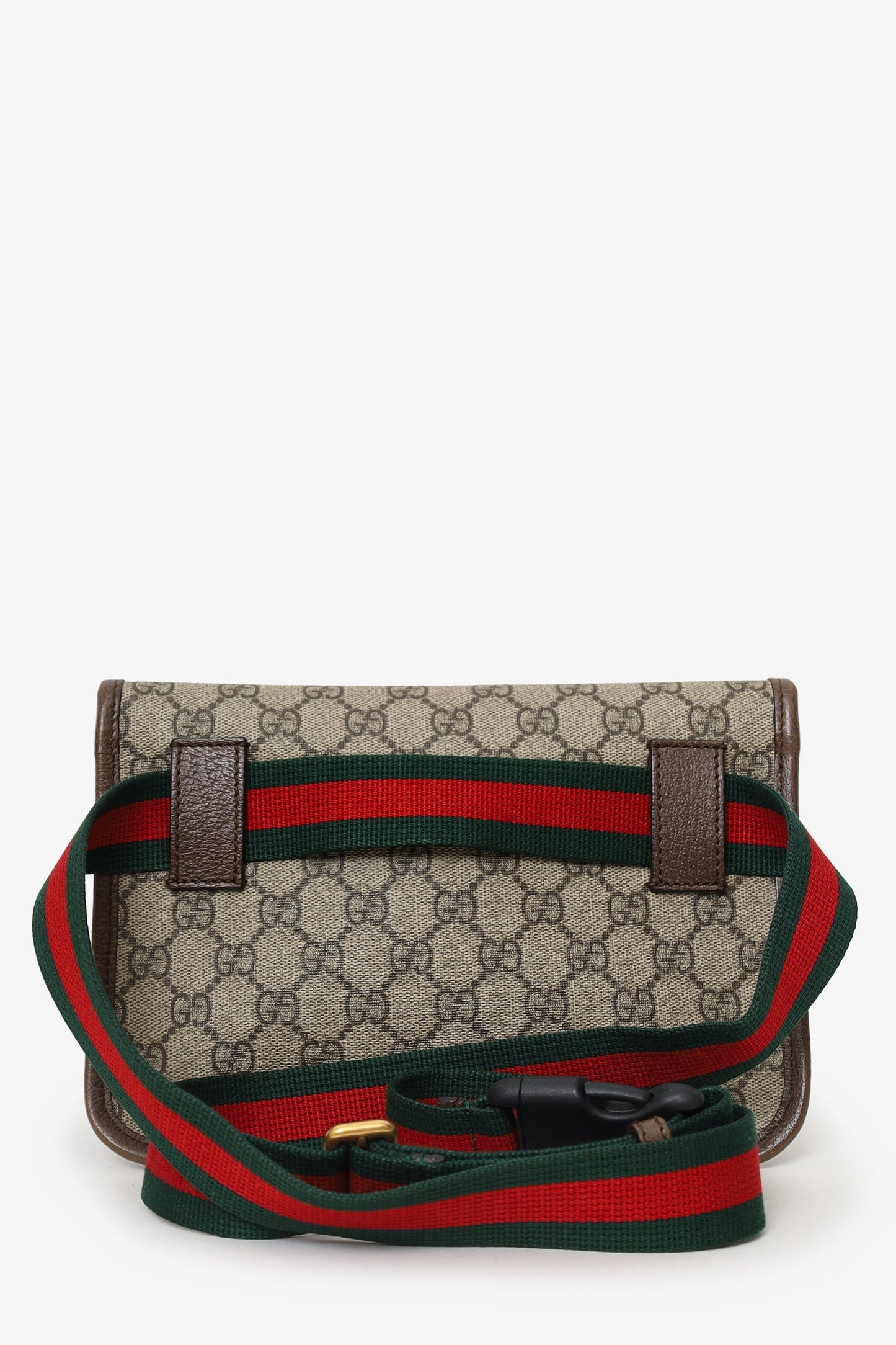 Gucci Beige 'GG' Supreme Canvas Neo   Belt Bag