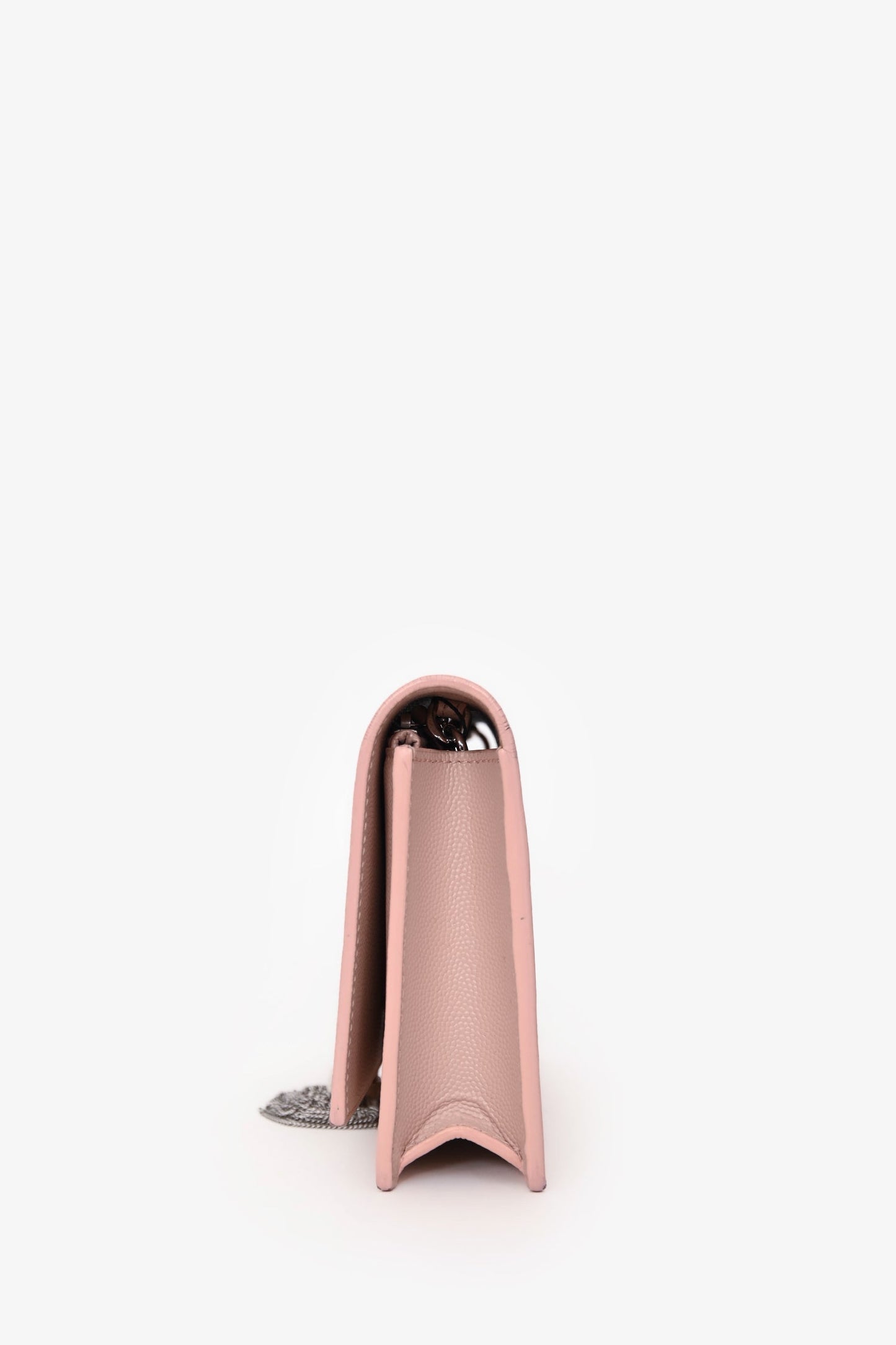Saint Laurent Pink Small Kate Tassel Crossbody Bag