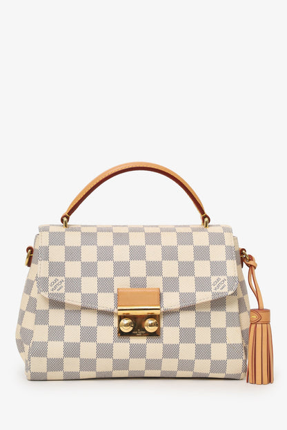 Louis Vuitton 2016 Damier Azur Croisette Top Handle With Strap