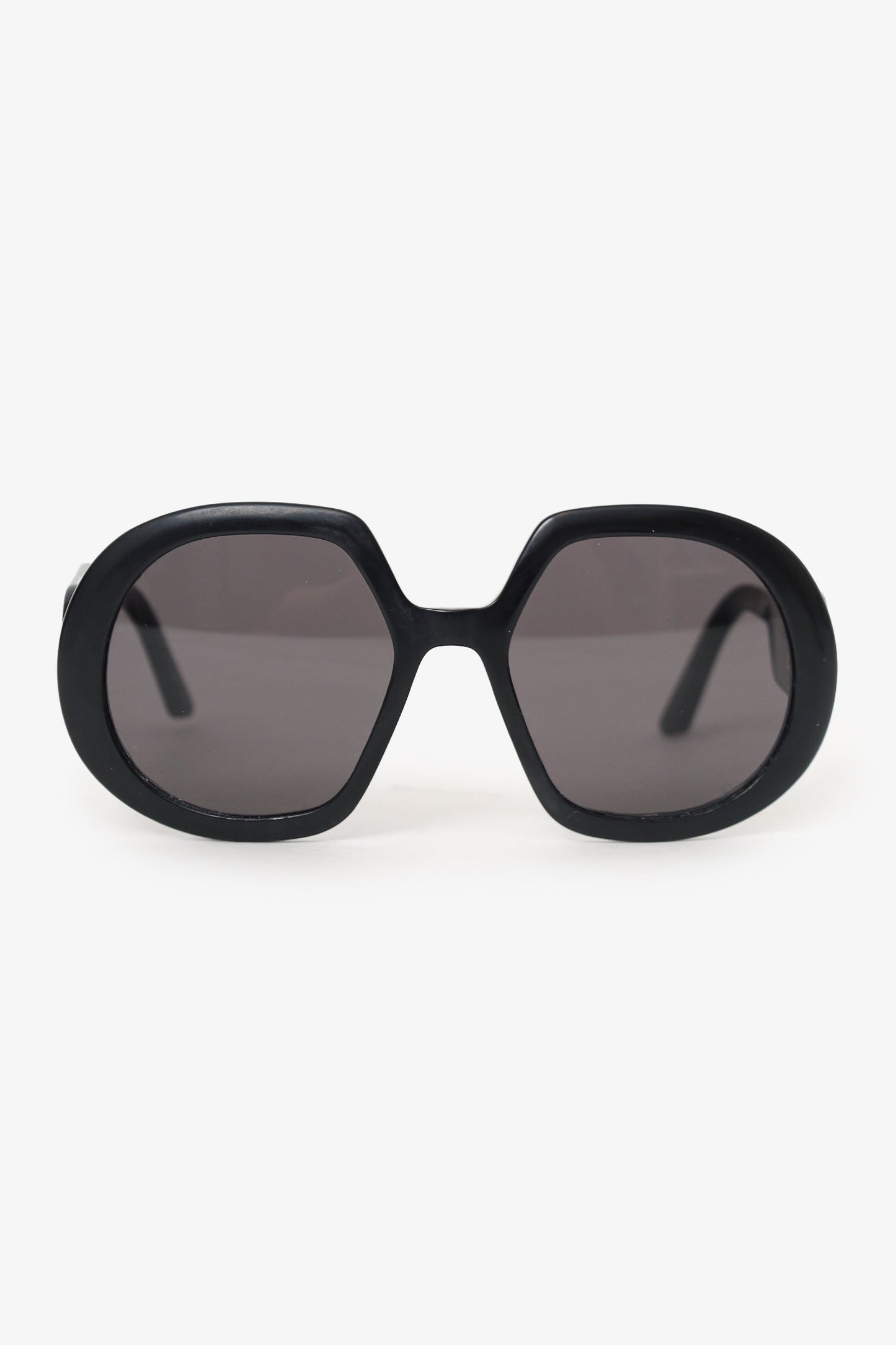 Christian Dior Black Oversized Sunglasses