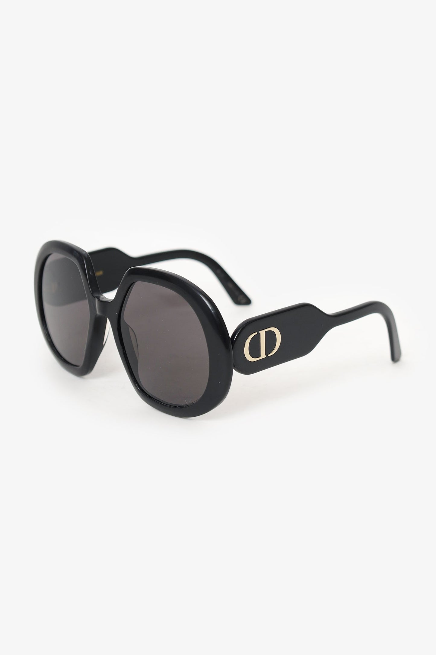 Christian Dior Black Oversized Sunglasses