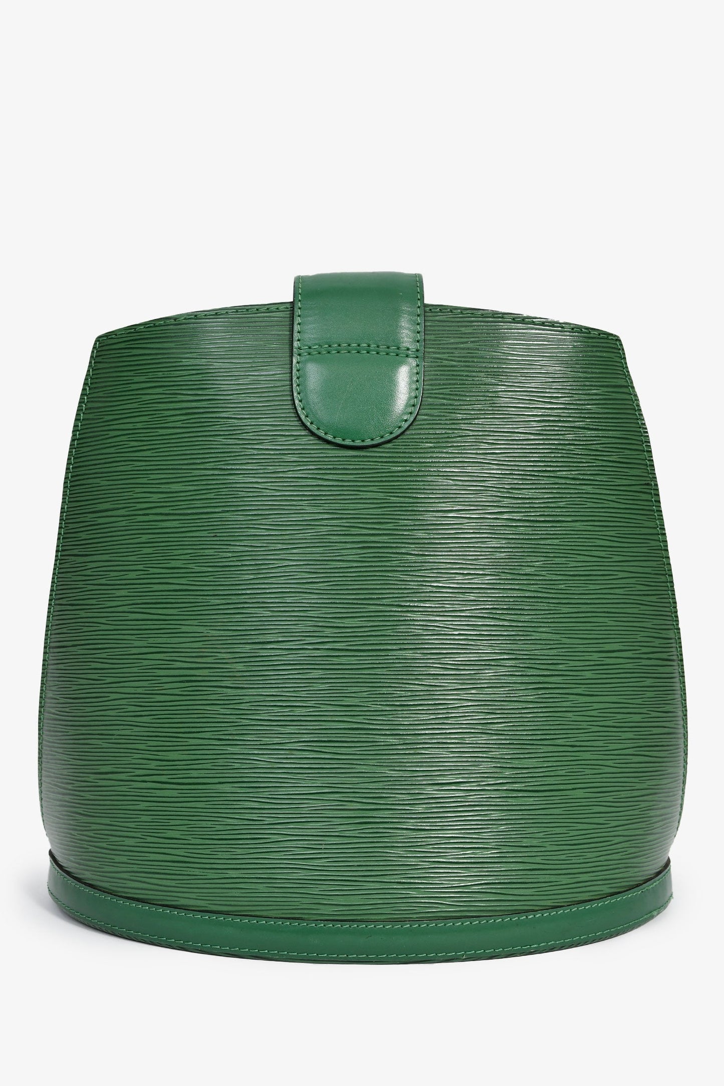 Louis Vuitton 1995 Green Epi Leather 'Cluny' Shoulder Bag