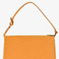 Louis Vuitton 2000 Yellow Epi Leather Pochette Accessoires
