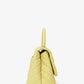 Chanel™ 2017-18 Yellow Caviar Leather Medium 'Coco' Top Handle With Strap