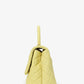 Chanel™ 2017-18 Yellow Caviar Leather Medium 'Coco' Top Handle With Strap