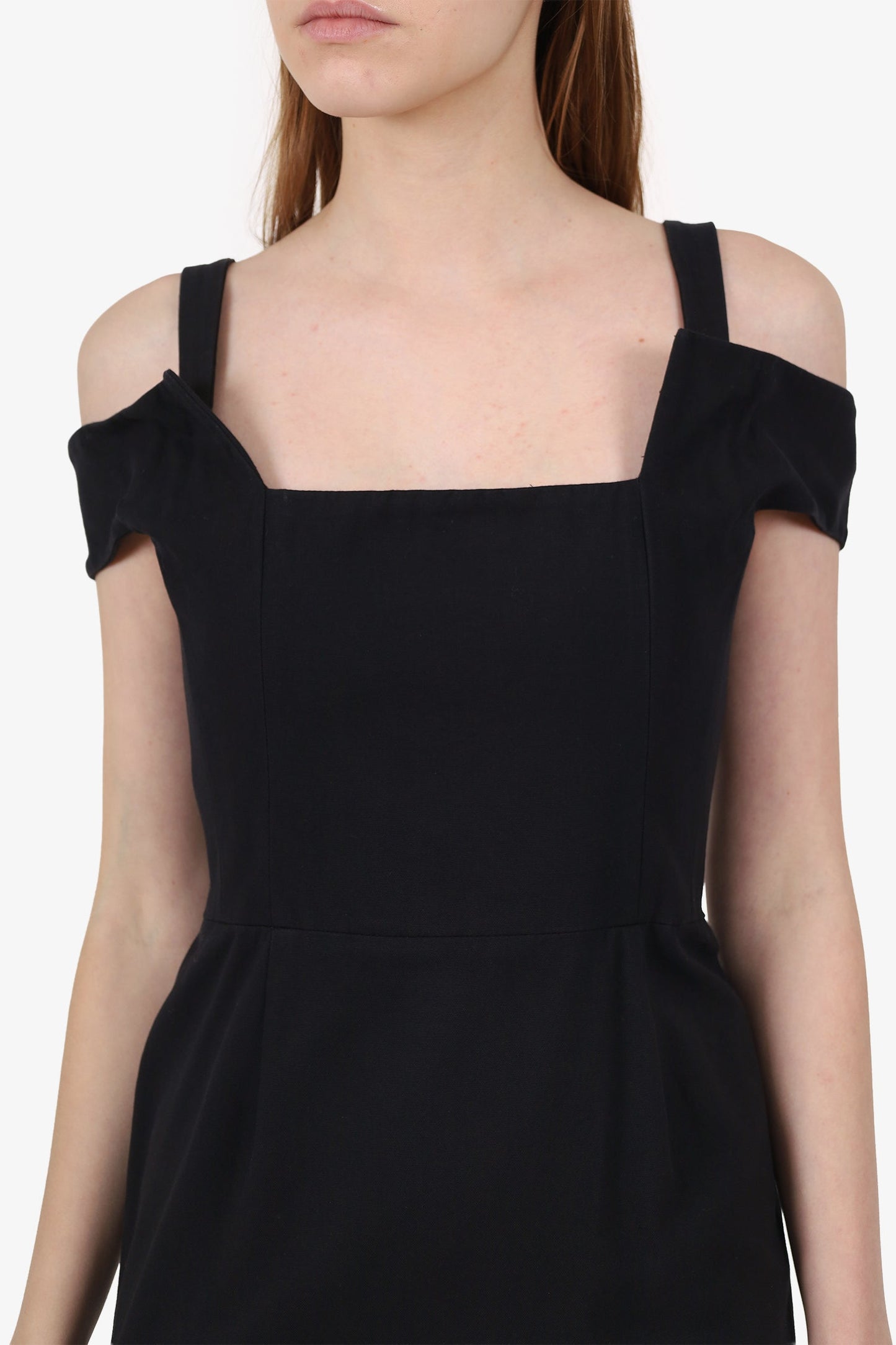 Fendi Black Knee Length Dress Size 40