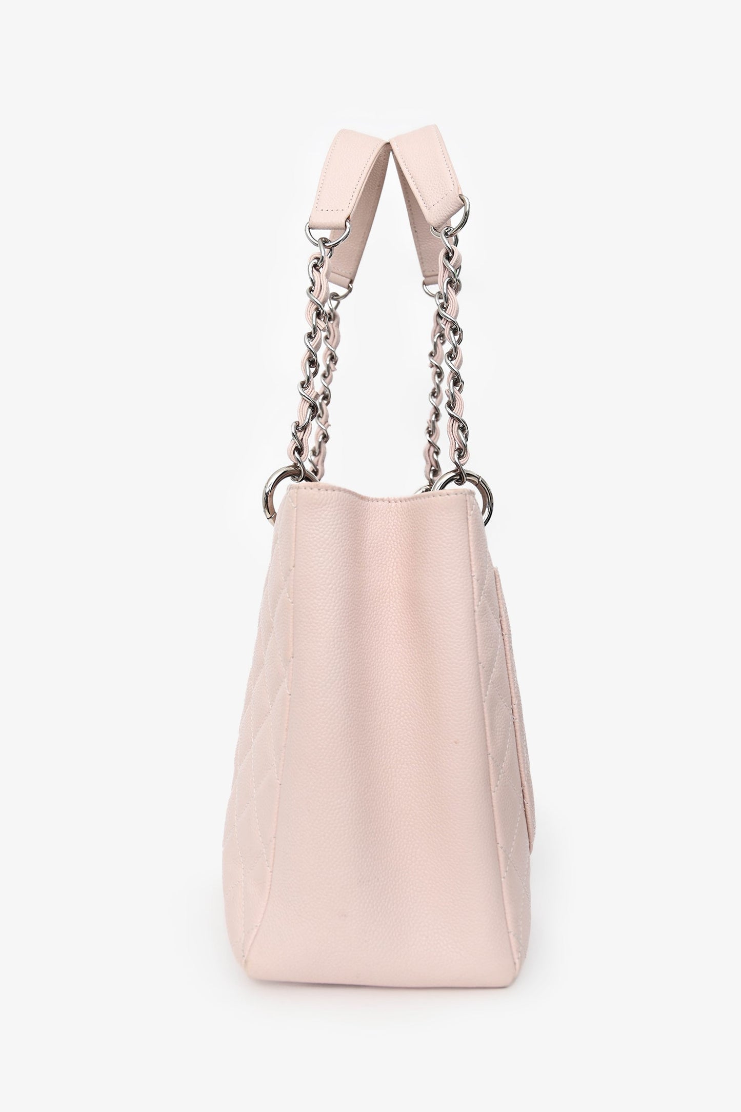 Chanel™ 2013/2014 Pink Caviar Leather CC Grand Shopping Tote