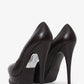 Saint Laurent Dark Brown Leather Tribtoo Platform Heels Size 38