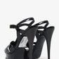 Saint Laurent Black Patent Leather Tribute Platform Heels Size 38