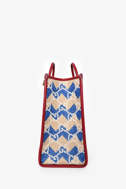 Gucci X Hamptons Limited Edition Canvas GG Tote with Strap