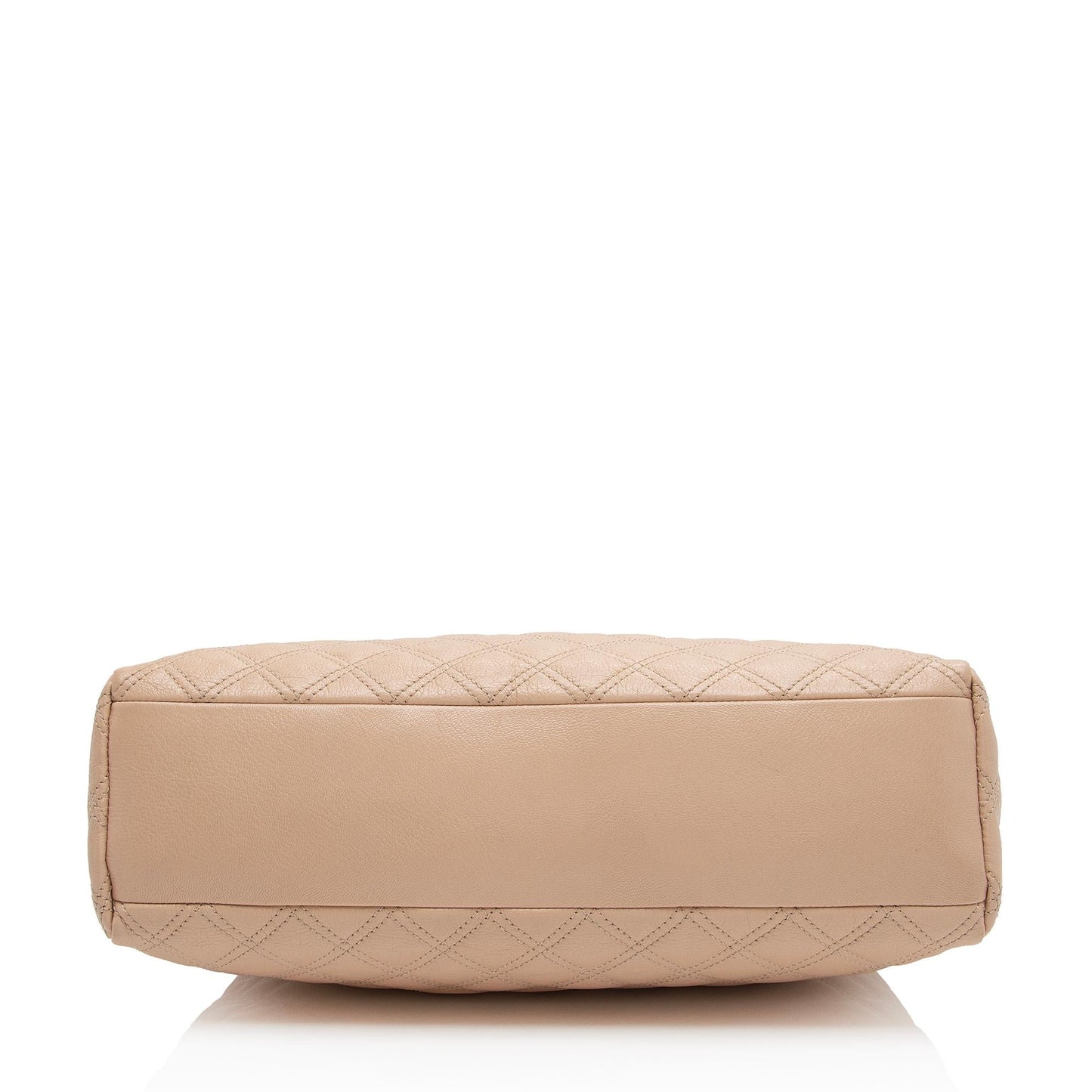Marc Jacobs Quilted Lambskin Karlie Large Dome Satchel (SHF-EFpPg4)