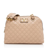Marc Jacobs Quilted Lambskin Karlie Large Dome Satchel (SHF-EFpPg4)