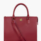Maroon workplace handbag