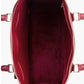 Maroon workplace handbag