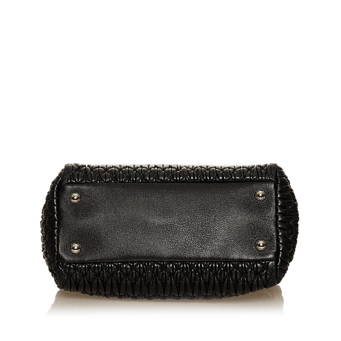 Miu Miu Matelasse Lambskin Leather Satchel (SHG-29512)