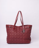 Dior Cannage Lady Red Tote Bag