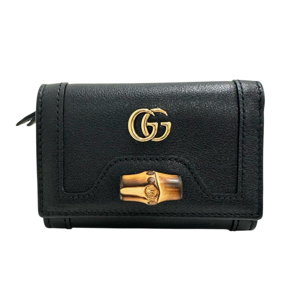 Gucci Diana Leather Compact Wallet