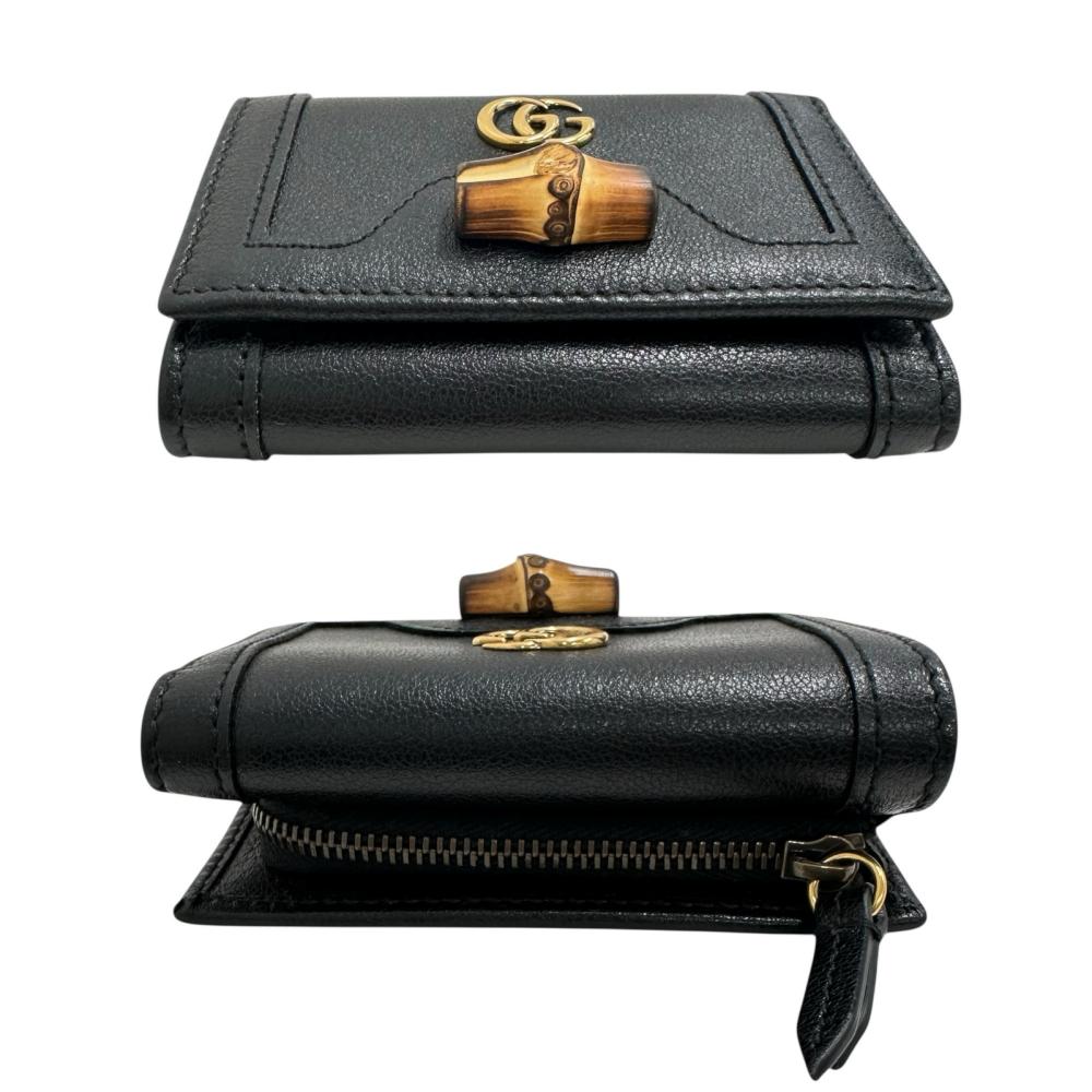 Gucci Diana Leather Compact Wallet