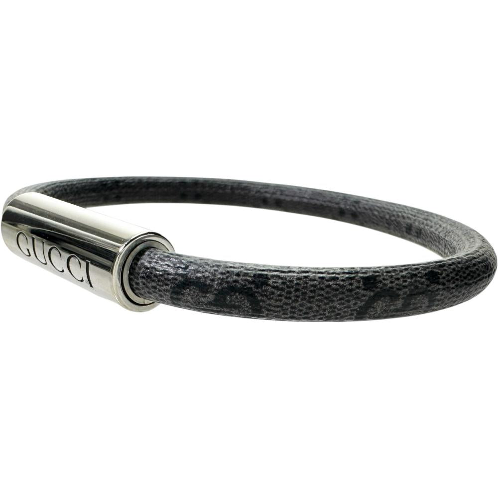 Gucci GG Supreme PVC Metal Bracelet