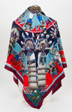 Hermes Silk Pointe Kachinas Shawl
