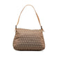 FENDI Zucchino Mamma Forever Shoulder Bag