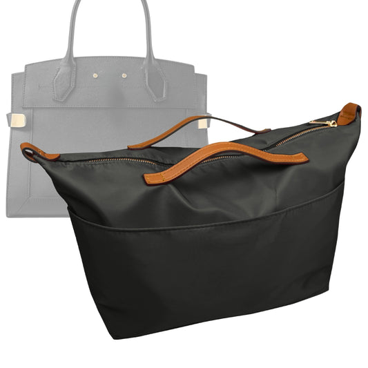 Organizer for [City Steamer MM (Medium), LV] Bag Insert (Nylon, Zip Cover with Handle)