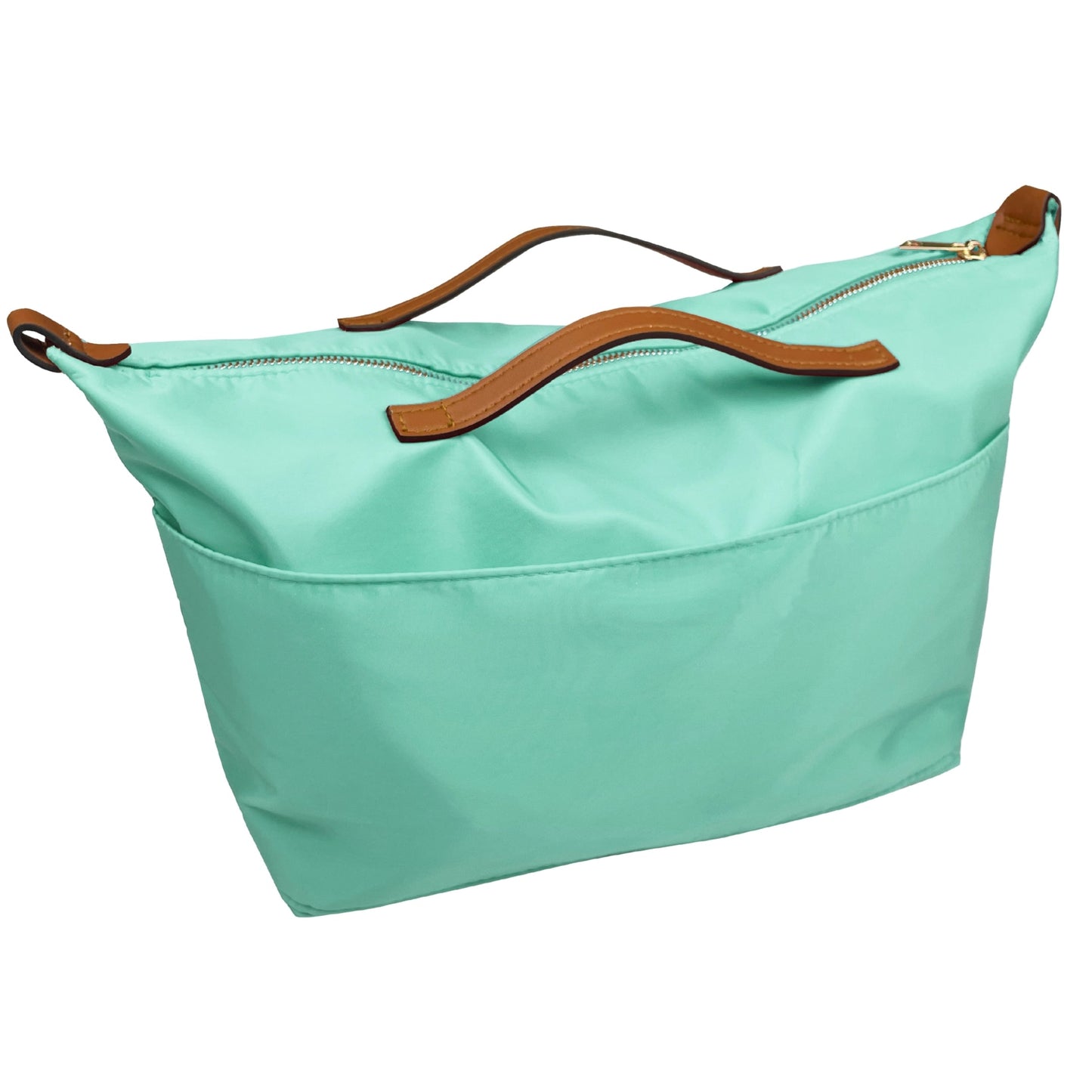 Organizer for [Rive Gauche Small, Saint Laurent (YSL)] Bag Insert (Nylon, Zip Cover with Handle)