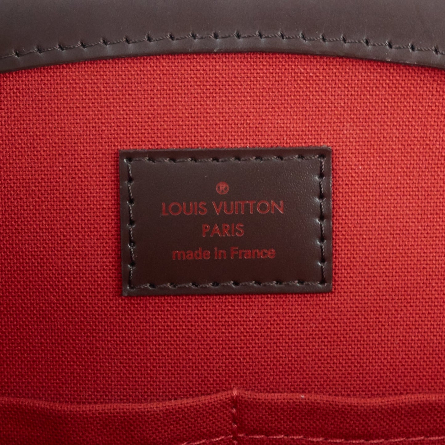 LOUIS VUITTON Verona MM Damier Ebene Canvas Bag