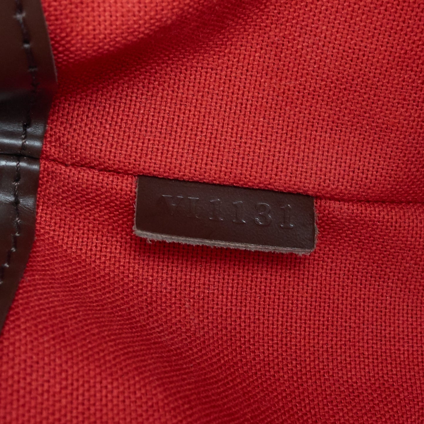 LOUIS VUITTON Verona MM Damier Ebene Canvas Bag