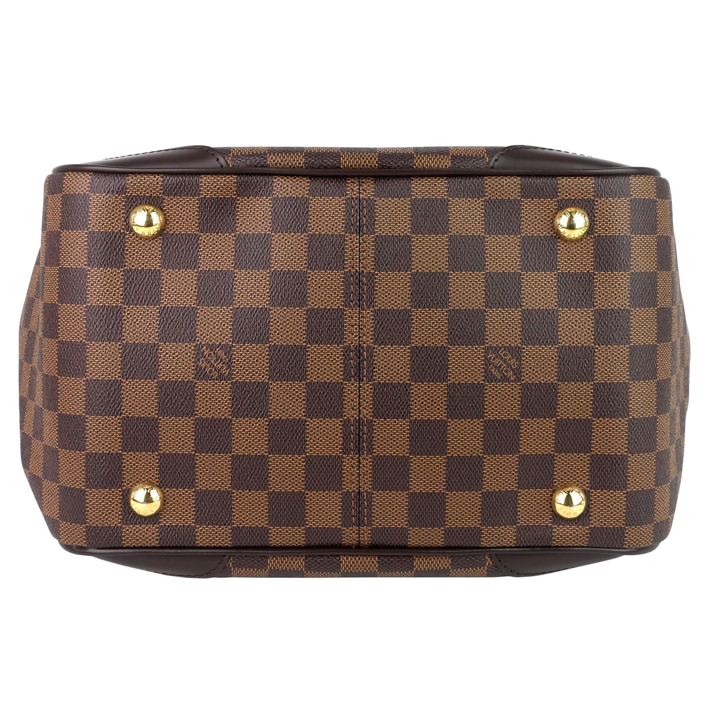 LOUIS VUITTON Verona MM Damier Ebene Canvas Bag