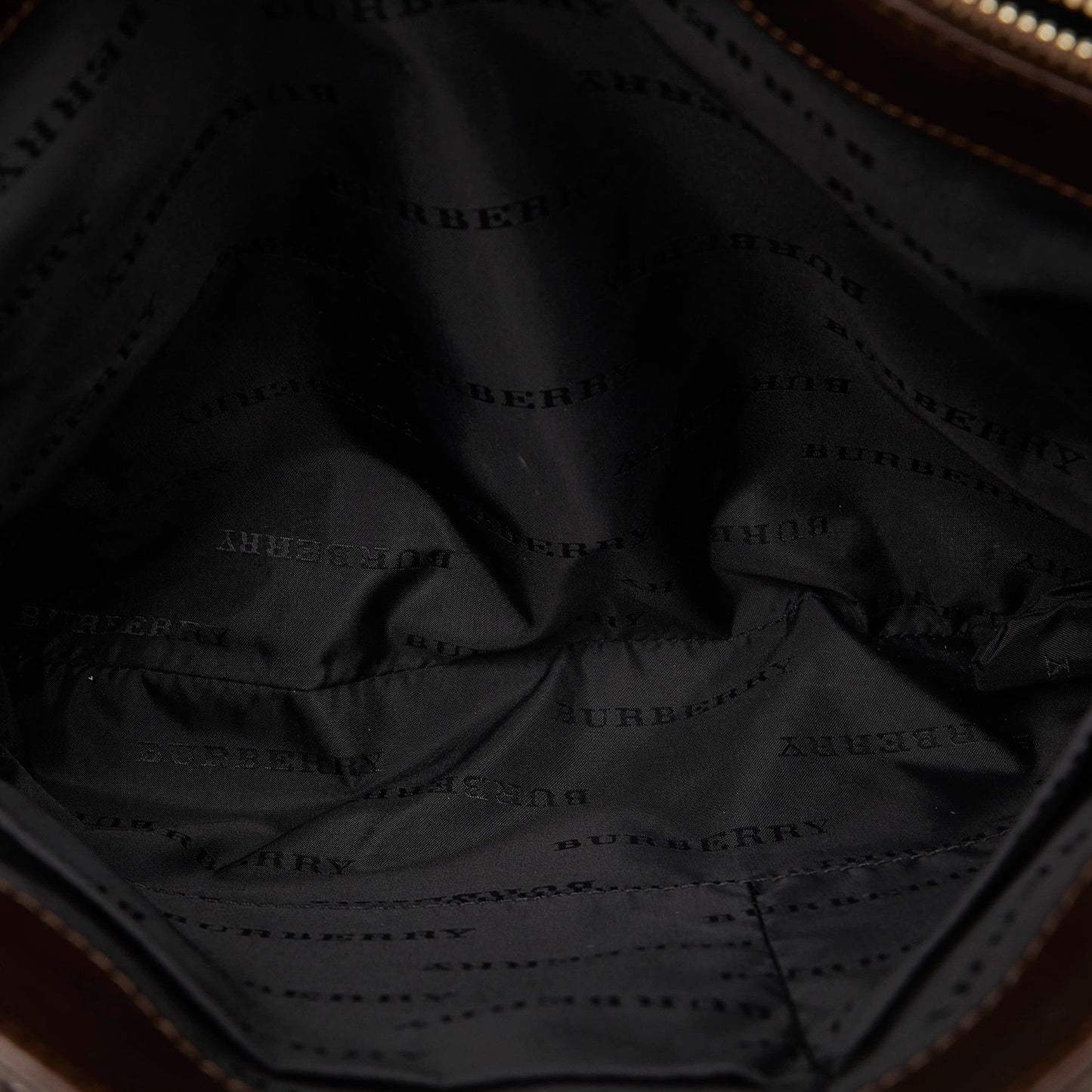 Brown Burberry Ho  Check Tote