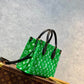 OnTheGo PM tote bag M46216 GREEN GOLD hardware monogram empreinte