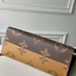ONTHEGO GM TOTE BAG M45320 BROWN RED MONOGRAM REVERSE TORON