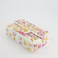 & CURRENT SEASON* Chanel Cruise 2024 White, Yellow, Pink and Blue Sequin Small Flap Bag with Gold Hardware