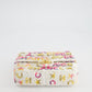 & CURRENT SEASON* Chanel Cruise 2024 White, Yellow, Pink and Blue Sequin Small Flap Bag with Gold Hardware